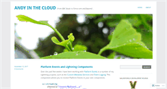 Desktop Screenshot of andyinthecloud.com